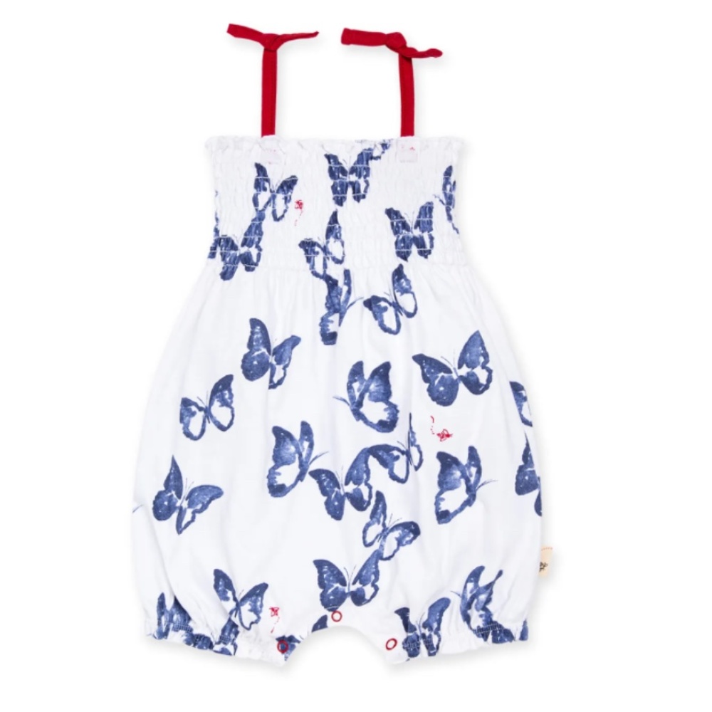 NWT Organic Cotton Butterfly Romper Burts Bees